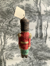 Laden Sie das Bild in den Galerie-Viewer, Spun Cotton Winter Ornament Red Nutcracker