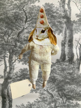 Laden Sie das Bild in den Galerie-Viewer, Spun Cotton Christmas Ornament Bunny "Make A Wish"
