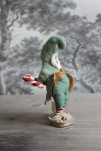 Laden Sie das Bild in den Galerie-Viewer, Standing Christmas Elf with Sugar Cane