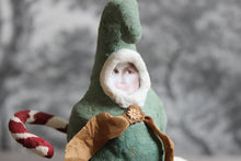 Laden Sie das Bild in den Galerie-Viewer, Standing Christmas Elf with Sugar Cane
