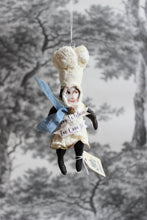 Laden Sie das Bild in den Galerie-Viewer, Spun Cotton Christmas Ornament Cook "Home Is Where The Cook Is"