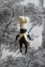 Laden Sie das Bild in den Galerie-Viewer, Spun Cotton Christmas Ornament Cook "Home Is Where The Cook Is"