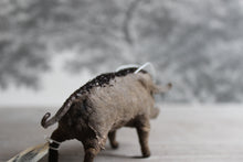 Laden Sie das Bild in den Galerie-Viewer, Spun Cotton Christmas Ornament Wild Boar