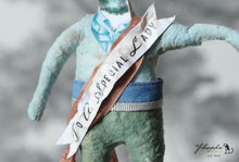 Laden Sie das Bild in den Galerie-Viewer, Spun Cotton Ornament Handsome Mr Duck