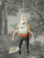 Laden Sie das Bild in den Galerie-Viewer, Spun Cotton Ornament White Rabbit with Partyhat