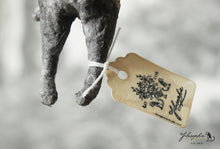 Laden Sie das Bild in den Galerie-Viewer, Spun Cotton Ornament Songbird Robin Gentleman with Cane