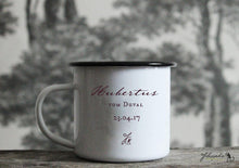 Laden Sie das Bild in den Galerie-Viewer, CUSTOMIZABLE Campfire Mug "Bracco Italiano"