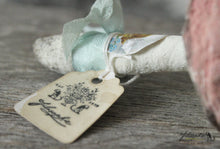 Laden Sie das Bild in den Galerie-Viewer, Spun Cotton Ornament Pink Mushroom "Ostern"