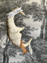 Laden Sie das Bild in den Galerie-Viewer, Spun Cotton Christmas Ornament Moon &quot;Time To Dream&quot;