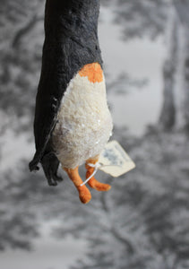 Spun Cotton Christmas Ornament Pinguin