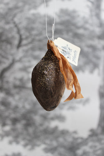 Spun Cotton Winter Ornament Nut