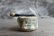 Laden Sie das Bild in den Galerie-Viewer, Spun Cotton Winter Ornament Christmas Drum &quot;Hope&quot;
