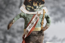 Laden Sie das Bild in den Galerie-Viewer, Spun Cotton Ornament Fox &quot;Schlaufuchs&quot;