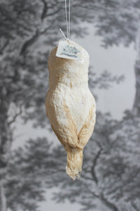 Spun Cotton Christmas Ornament Large Owl