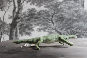Spun Cotton Christmas Ornament Crocodile