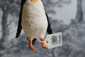 Spun Cotton Christmas Ornament Pinguin