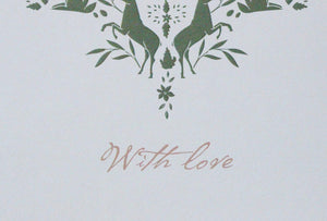 Post Card  "With Love"