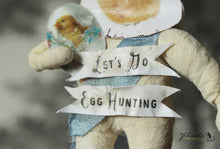 Laden Sie das Bild in den Galerie-Viewer, Spun Cotton Ornament Easter Chick
