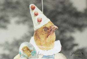 Spun Cotton Ornament Easter Chick