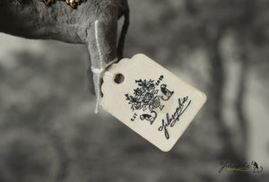 Spun Cotton Ornament Elephant