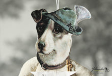 Laden Sie das Bild in den Galerie-Viewer, Spun Cotton Ornament Hunting Dog
