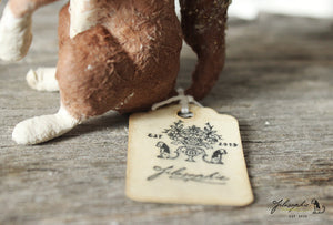 Spun Cotton Ornament Mini Squirrel
