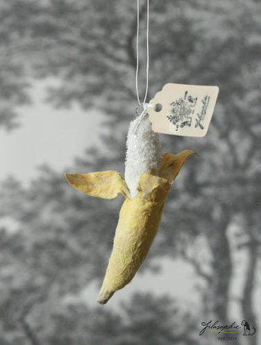 Spun Cotton Ornament Banana