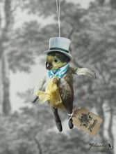 Laden Sie das Bild in den Galerie-Viewer, Spun Cotton Ornament Songbird Canary