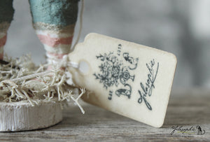 Standing Spring Elf with  Egg