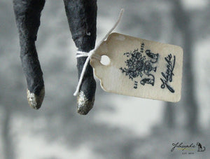 Spun Cotton Ornament Monsieur Flamingo Ohlala
