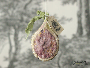 Spun Cotton Ornament Fig