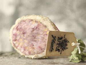 Spun Cotton Ornament Fig
