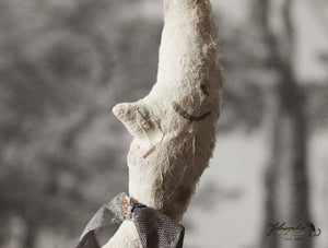 Spun Cotton Ornament Moon "Follow Your Dreams"
