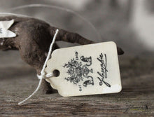 Laden Sie das Bild in den Galerie-Viewer, Spun Cotton Ornament Dachshund &quot;True Love&quot;